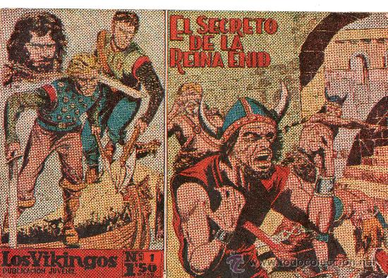 Tebeos: LOS VIKINGOS         N&ordm; 1  DE MATEU - Foto 1
