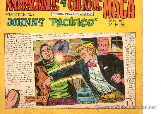 Tebeos: JOHNNY PACIFICO            N&ordm; 1 MAGA - Foto 1