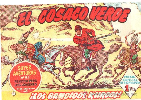 Tebeos: EL COSACO VERDE       N&ordm; 1  DE BRUGUERA - Foto 1