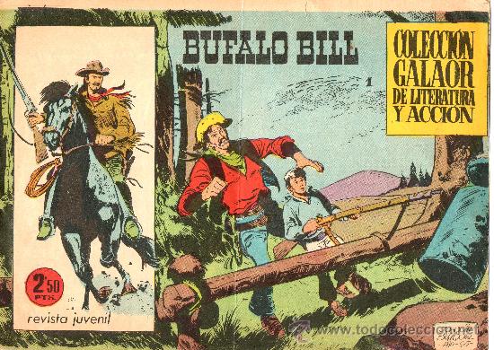 Tebeos: BUFALO BILL         N&ordm; 1     EDITA  GALAOR - Foto 1