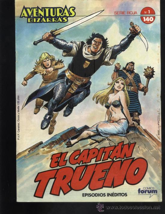 Tebeos: EL CAPITAN TRUENO AVENTURAS BIZARRAS N&ordm; 1 - Foto 1