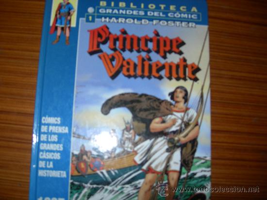 Tebeos: BIBLIOTECA GRANDES DEL COMIC     PRINCIPE VALIENTE      N&ordm; 1     DE PLANETA - Foto 1