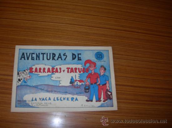 Tebeos: AVENTURA DE BARRABAS Y TARUGO    N&ordm; 1    DE REUS - Foto 1