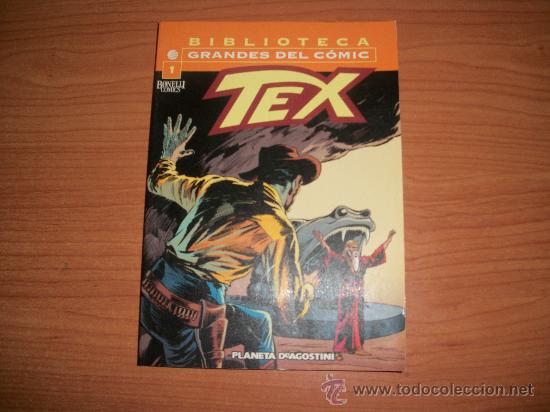 Tebeos: TEX N&ordm; 1 - BIBLIOTECA GRANDES DEL C&Oacute;MIC - PLANETA 2002 - Foto 1