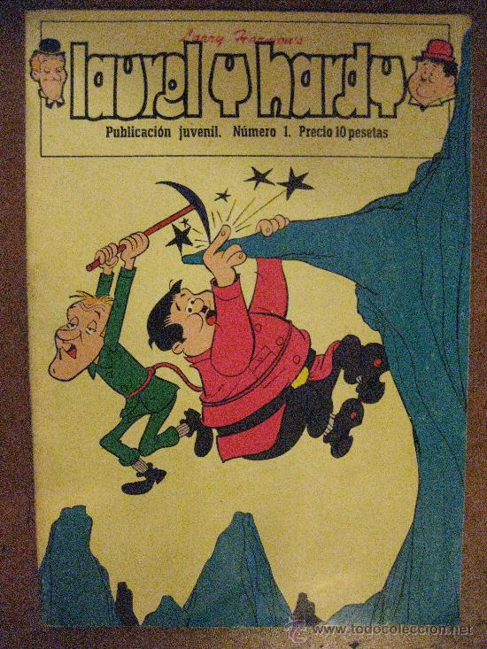 Tebeos: LAUREL Y HARDY . PUBLICACION JUVENIL . NUMERO 1 - Foto 1