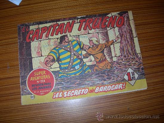 Tebeos: EL CAPITAN TRUENO N&ordm; 162 DE BRUGUERA - Foto 1