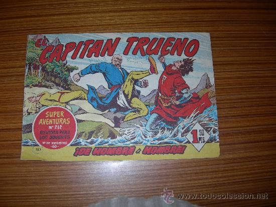 Tebeos: EL CAPITAN TRUENO N&ordm; 157 DE BRUGUERA - Foto 1