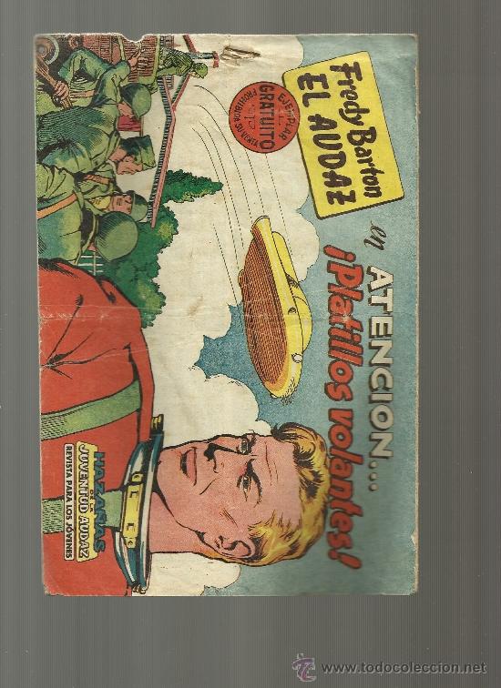 Tebeos: FREDY BARTON EL AUDAZ N&ordm; 1 - Foto 1