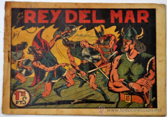 Tebeos: N&ordm; 1 DE - EL REY DEL MAR - EDITORIAL VALENCIANA - Foto 1