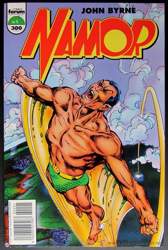 Tebeos: N&ordm; 1  NAMOR  COMIC  SUBMARINER  JOHN BYRNE - Foto 1