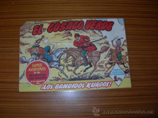 Tebeos: EL COSACO VERDE        N&ordm; 1   DE BRUGUERA - Foto 1