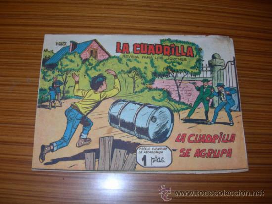Tebeos: LA CUADRILLA            N&ordm; 1   DE MAGA - Foto 1