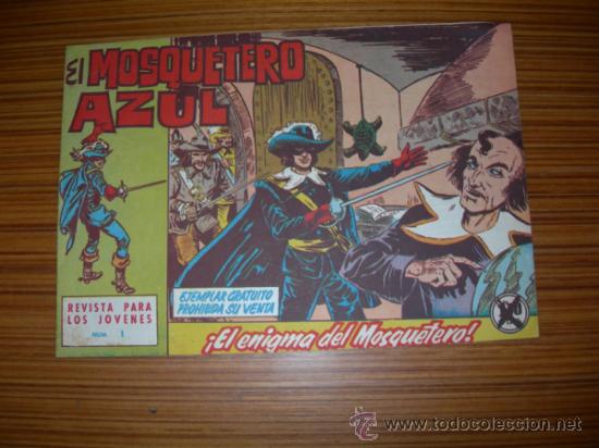 Tebeos: EL MOSQUETERO AZUL             N&ordm; 1   DE BRUGYERA - Foto 1