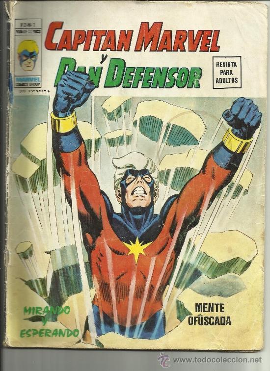 Tebeos: CAPITAN MARVEL Y DAN DEFENSOR V2 N&ordm; 1 - Foto 1