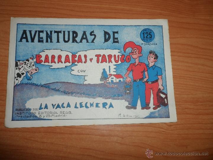 Tebeos: BARRABAS Y TARUGO N&ordm; 1 ORIGINAL A&Ntilde;OS 40 - Foto 1