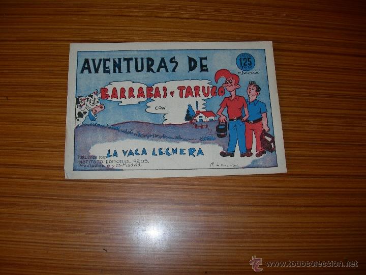 Tebeos: AVENTURAS DE BARRABAS Y TARUGO  N&ordm; 1  DE REUS - Foto 1