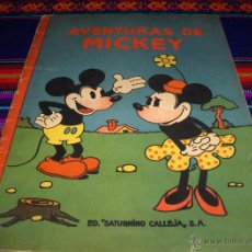 Livros de Banda Desenhada: AVENTURAS DE MICKEY Nº 1. CALLEJA 1936. WALT DISNEY. REGALO Nº 14 Y LOS SALVAJES.. Lote 43213596