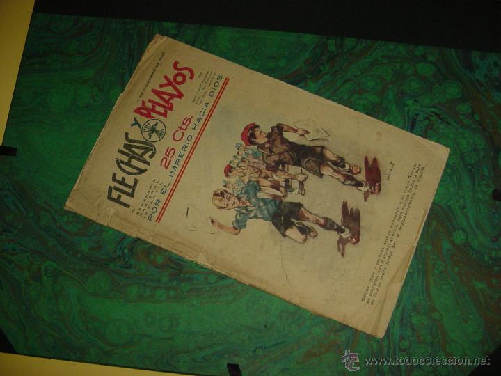 Tebeos: FLECHAS Y PELAYOS (FET Y DE LAS JONS, 1938) ... N&ordm; 1 - Foto 1