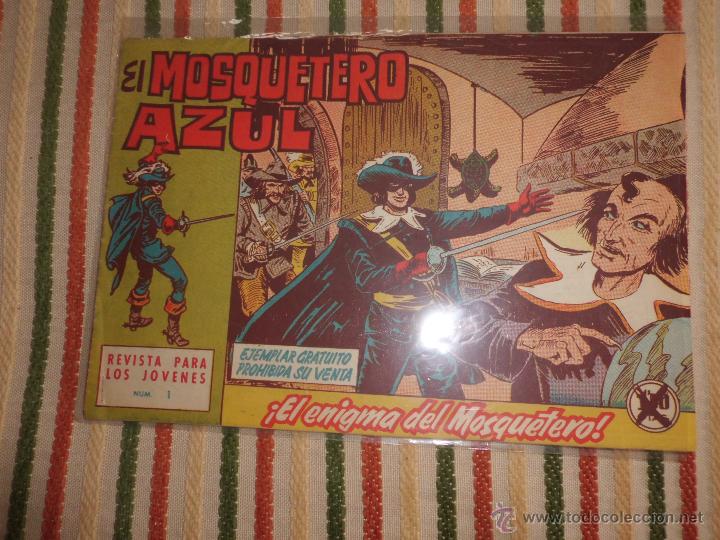 Tebeos: EL MOSQUETERO AZUL N&ordm; 1 BRUGUERA - Foto 1