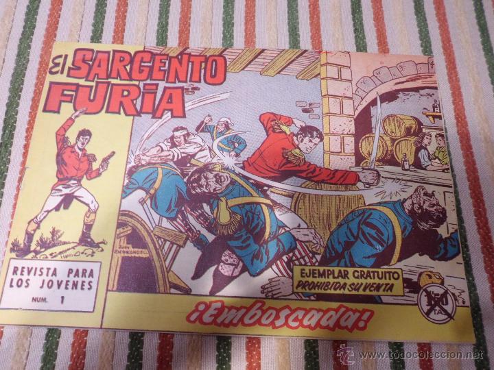 Tebeos: EL SARGENTO FURIA N&ordm; 1 BRUGUERA - Foto 1