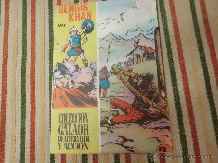 Tebeos: GENGIS KHAN N&ordm; 1 COLECCION GALAOR - Foto 1