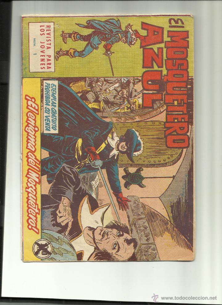 Tebeos: EL MOSQUETERO AZUL N&ordm; 1 - Foto 1