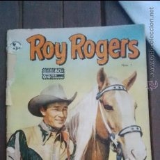 Tebeos: ROY ROGERS EMSA (NOVARO) NUMERO 1 AÑO 1952. IMPOSIBLE DE CONSEGUIR. Lote 49867124