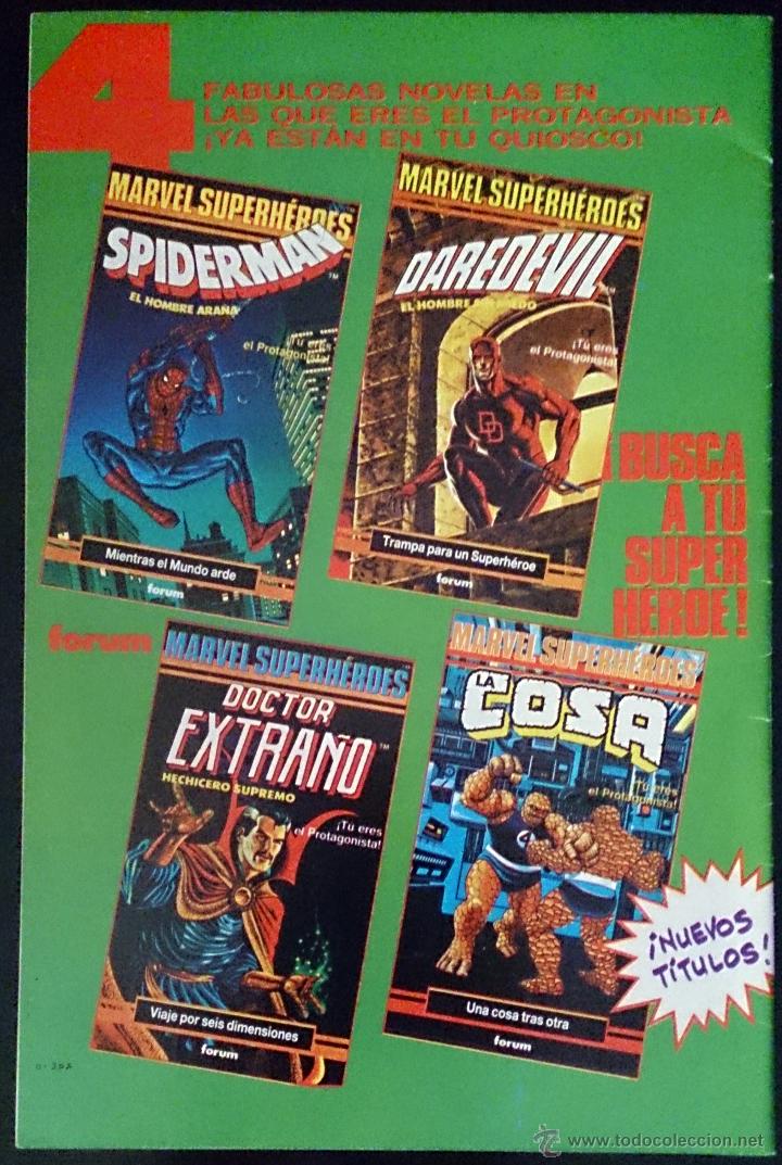 Tebeos: Daredevil Vol 2 N&ordm; 1 / Marvel / Forum 1989 (Ann Nocenti & Rick Leonardi) - Foto 2
