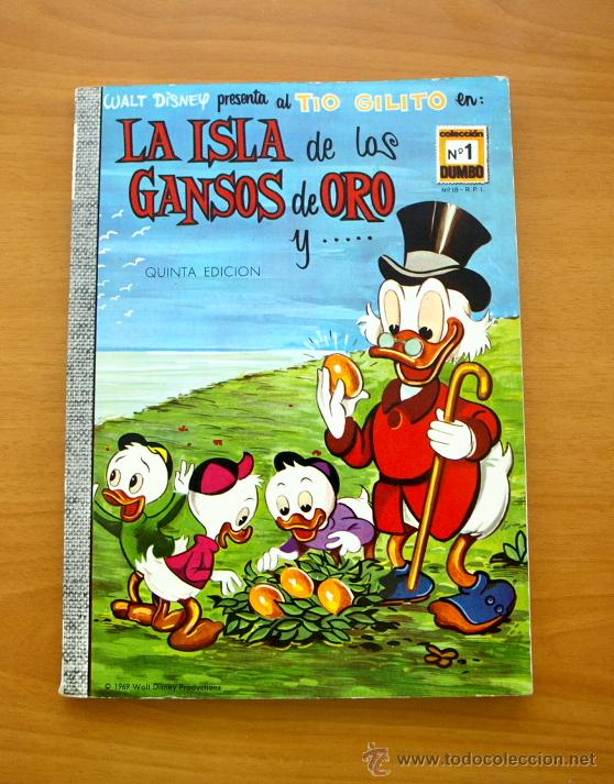 Tebeos: Dumbo - N&ordm; 1 La isla de los gansos de oro y...- Ediciones Recreativas 1969 - Foto 1