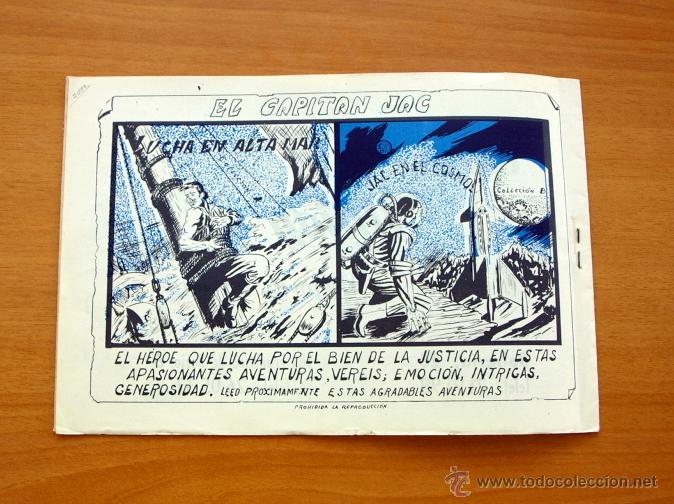 Tebeos: El capit&aacute;n Jac - n&ordm; 1 El rapto de Jac - Editorial Monzu 1961 - Foto 5