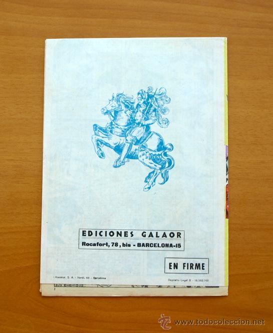 Tebeos: Gengis khan - n&ordm; 1 Editorial Galaor 1965 - Foto 5