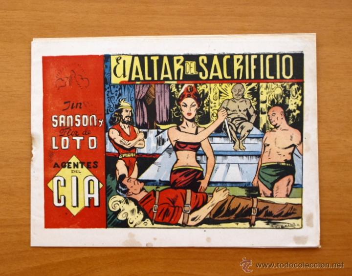 Tebeos: Jin Sans&oacute;n y flor de Loto agentes del CIA - N&ordm; 1 El altar del sacrificio - E.C.E. - Foto 1