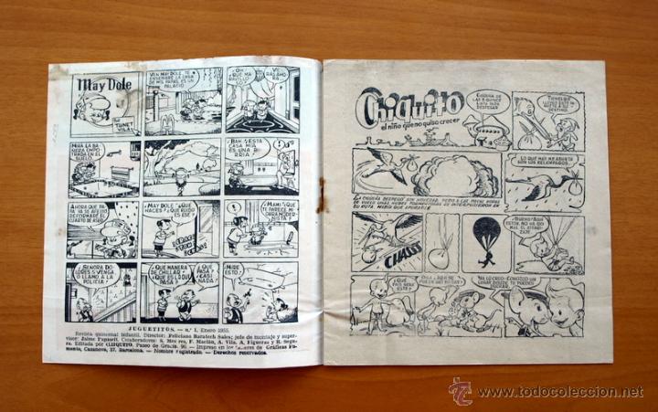 Tebeos: Juguetitos - N&ordm; 1 - Editada por chiquito 1955 - Foto 2