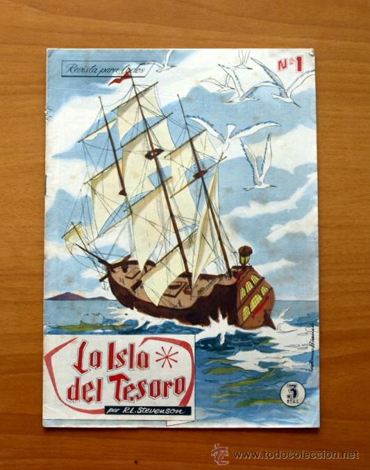 Tebeos: La isla del tesoro - N&ordm; 1 - Ediciones Cid 1956 - Foto 1