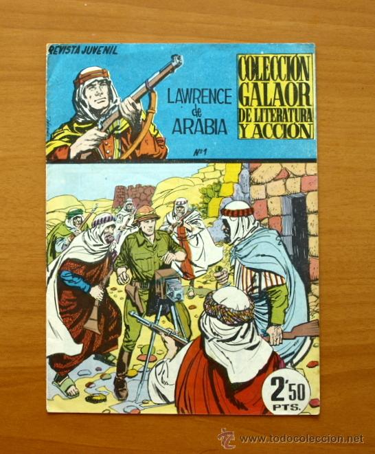 Tebeos: Lawrence de Arabia - N&ordm; 1 - Ediciones Galaor 1965 - Foto 1