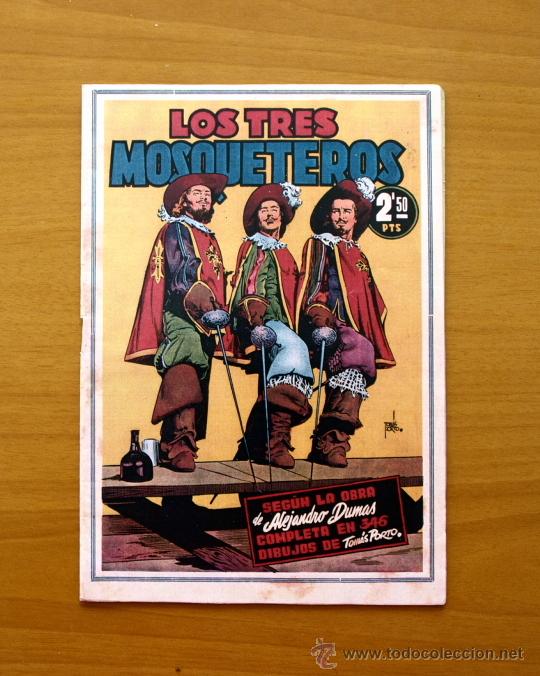 Tebeos: Los tres mosqueteros&acute;- N&ordm; 1 - Ediciones Cliper 1950 - Foto 1
