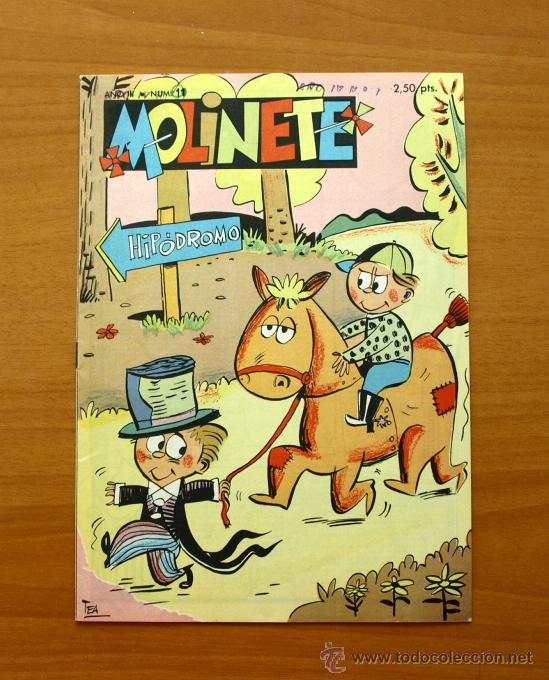 Tebeos: Molinete&acute;- N&ordm; 1 A&ntilde;o IV - 1959 - Foto 1