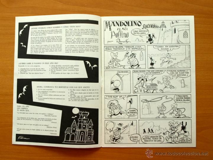 Tebeos: Molinete&acute;- N&ordm; 1 A&ntilde;o VII - 1962 - Foto 2