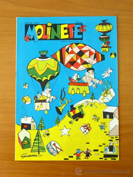 Tebeos: Molinete&acute;- N&ordm; 1 A&ntilde;o XIII - 1968 - Foto 1