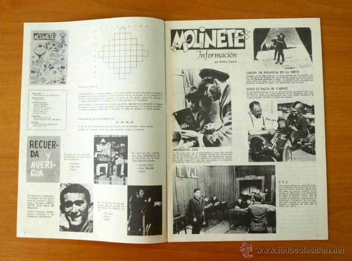 Tebeos: Molinete&acute;- N&ordm; 1 A&ntilde;o XIII - 1968 - Foto 2