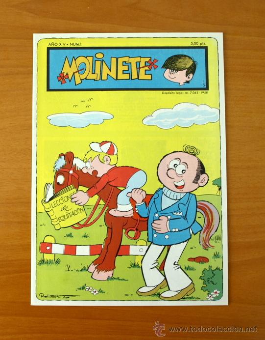 Tebeos: Molinete&acute;- N&ordm; 1 A&ntilde;o XV - 1970 - Foto 1