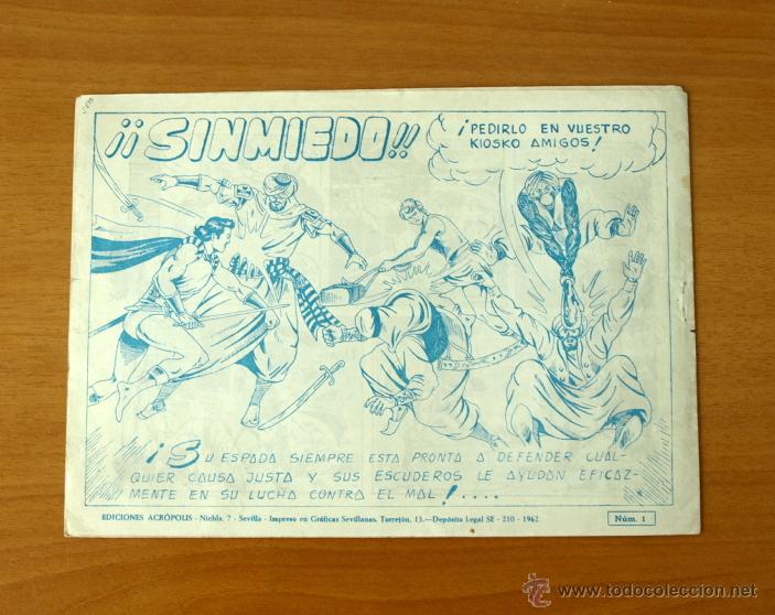 Tebeos: Sharkan - N&ordm; 1 Hijo del rayo - Ediciones Acr&oacute;polis 1962 - Foto 5