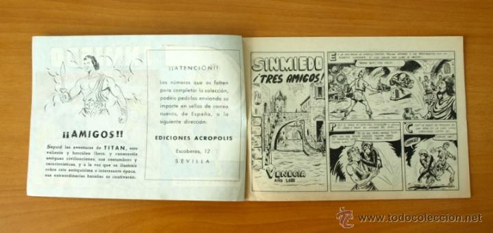 Tebeos: Sinmiedo - N&ordm; 1 Tres amigos - Ediciones Acr&oacute;polis 1962 - Foto 2
