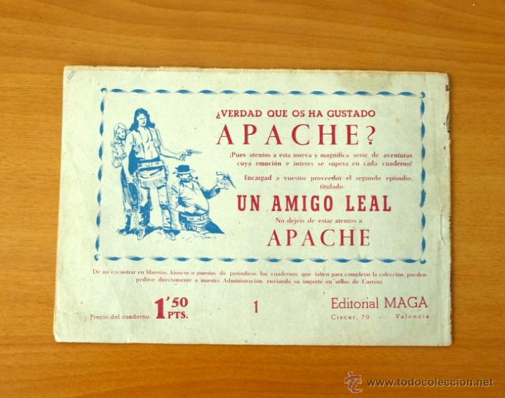 Tebeos: Apache - N&ordm; 1, 1&ordf; Parte - Editorial Maga 1956 - Foto 5