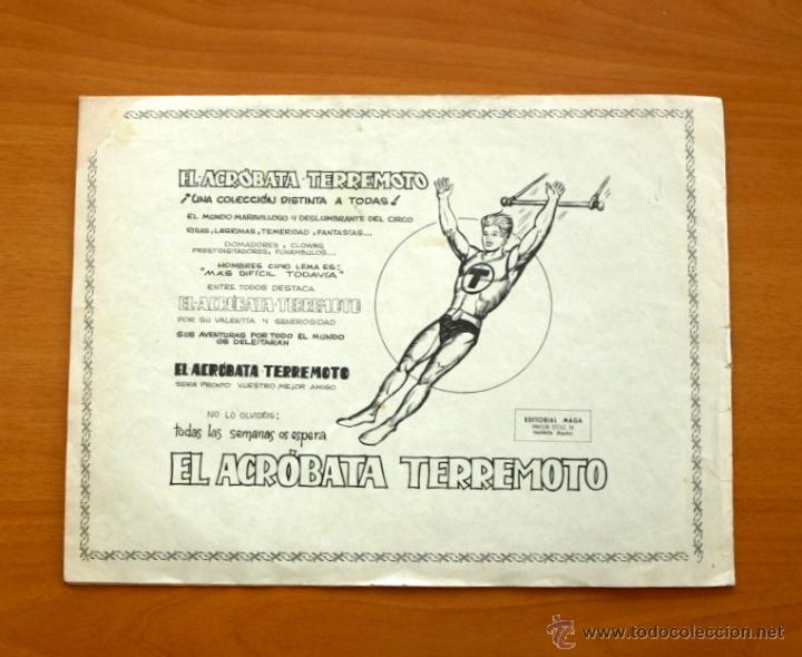 Tebeos: El acr&oacute;bata terremoto - N&ordm; 1 Ases del trapecio - Editorial Maga 1966 - Foto 5