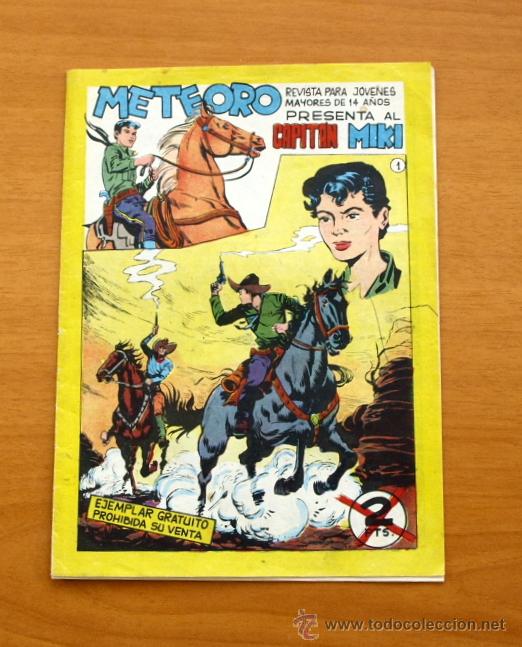 Tebeos: El Capit&aacute;n Miki - N&ordm; 1 - Editorial Maga 1964 - Foto 1