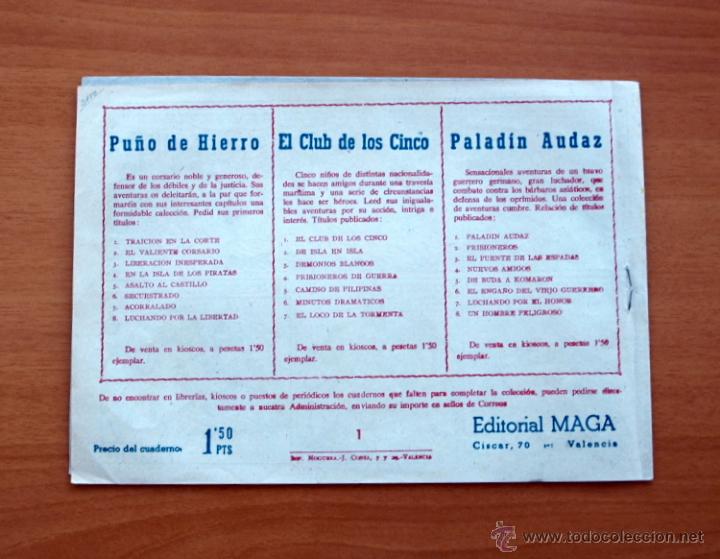 Tebeos: El Capit&aacute;n valiente - N&ordm; 1 - Editorial Maga 1957 - Foto 4