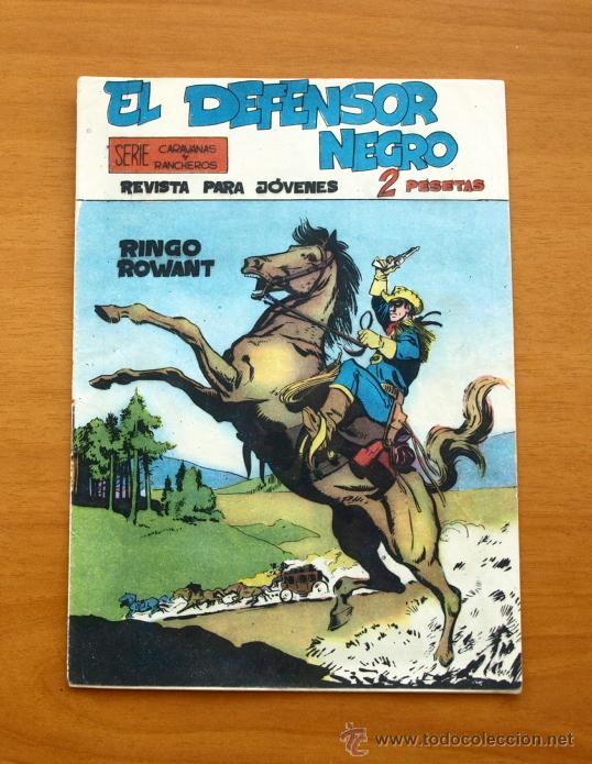 Tebeos: El defensor negro - N&ordm; 1 Ringo Rowant - Editorial Maga 1963 - Foto 1