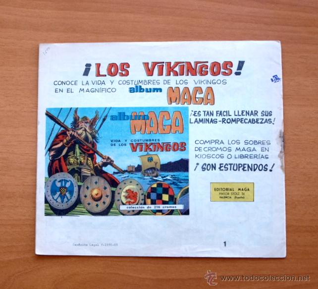 Tebeos: Johnny Pac&iacute;fico - N&ordm; 1 - Editorial Maga 1965 - Foto 5