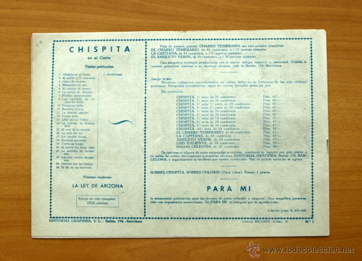 Tebeos: Chispita 3&ordf; - N&ordm; 1 - Relampago - Editorial Grafidea - Foto 5